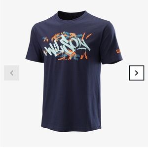 Wilson Mens Paris Hope Tech T-shirt (Brand New)